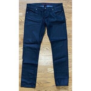 English Laundry by Christopher Wicks New Skinny Black Pants 36x33 Buttonfly